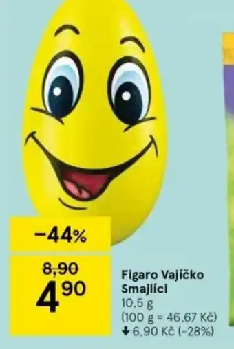 Tesco Figaro Vajíčko Smajlíci nabídka