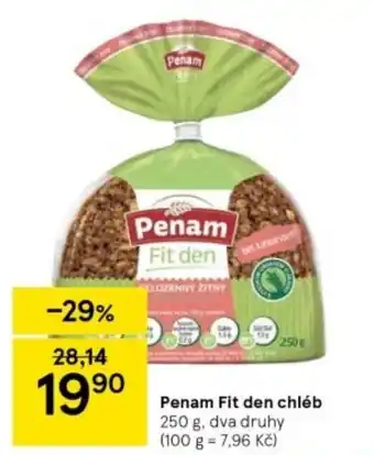 Tesco Penam Fit den chléb nabídka