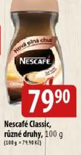 Bala Nescafé Classic, různé druhy, 100 g nabídka