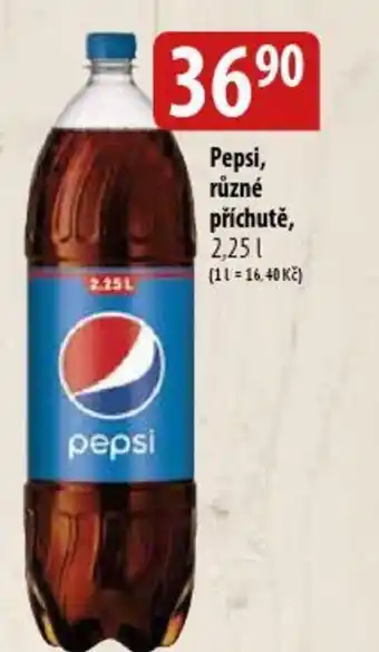 Bala Pepsi, různé příchutě, 2,25 l. nabídka
