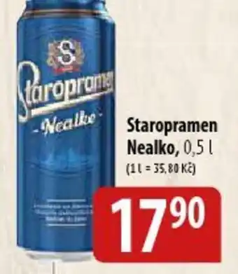 Bala Staropramen Nealko, 0,5 l. nabídka