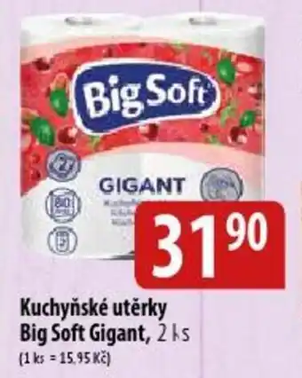 Bala Kuchyňské utěrky Big Soft Gigant, 2 ks nabídka