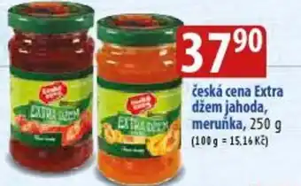 Bala česká cena Extra džem jahoda, meruňka, 250 g nabídka