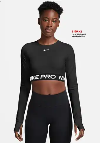 Intersport Pro Df 365 Crop LS tréninkové tričko nabídka