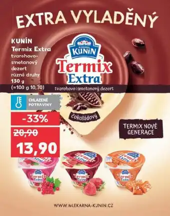 Kaufland KUNIN Termix Extra nabídka