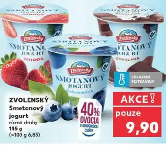 Kaufland ZVOLENSKÝ Smetanový jogurt nabídka