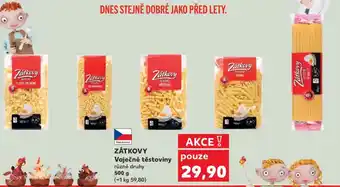 Kaufland ZÁTKOVY Vaječné těstoviny nabídka