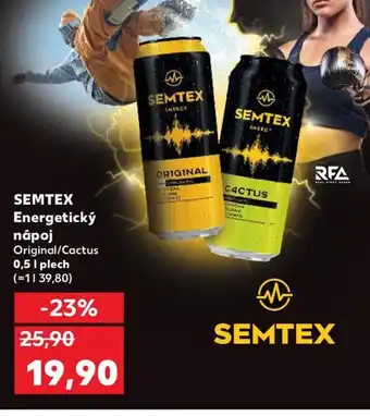 Kaufland SEMTEX Energetický nápoj nabídka