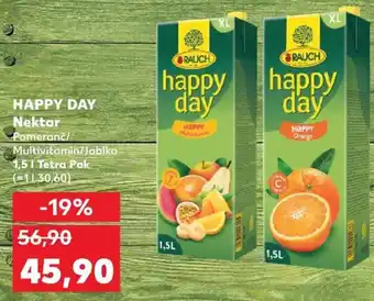 Kaufland HAPPY DAY Nektar nabídka