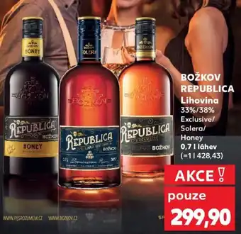 Kaufland BOŽKOV REPUBLICA Lihovina nabídka