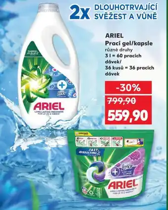 Kaufland ARIEL Prací gel/kapsle nabídka