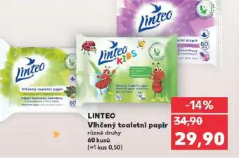 Kaufland LINTEO Vlhčený toaletní papír nabídka