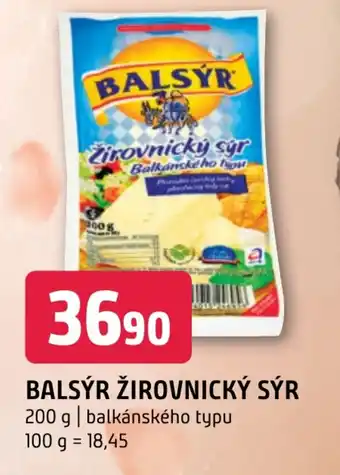 Terno BALSÝR ŽIROVNICKÝ SÝR 200 g nabídka