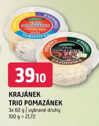 Terno KRAJÁNEK TRIO POMAZÁNEK nabídka