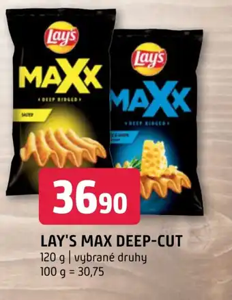 Terno LAY'S MAX DEEP-CUT 120 g nabídka