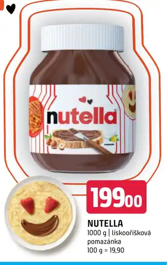 Terno NUTELLA 1000 g nabídka