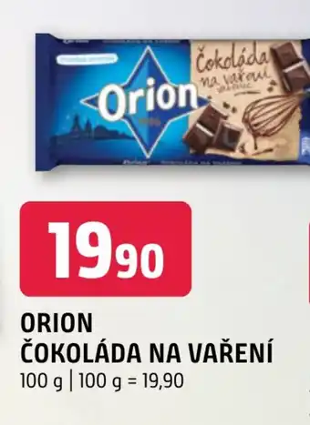 Terno ORION ČOKOLÁDA NA VAŘENÍ 100 g nabídka