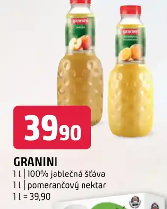 Terno GRANINI 1 l. nabídka