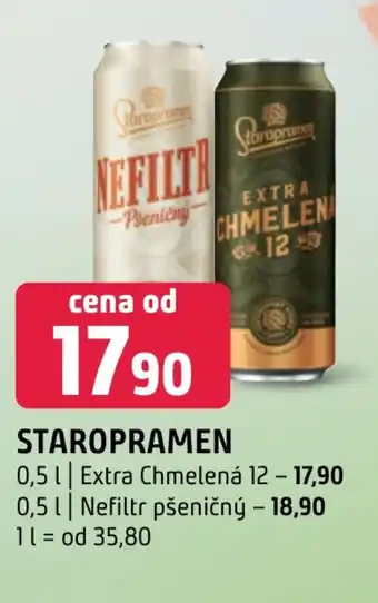 Terno STAROPRAMEN 0.5 l. nabídka