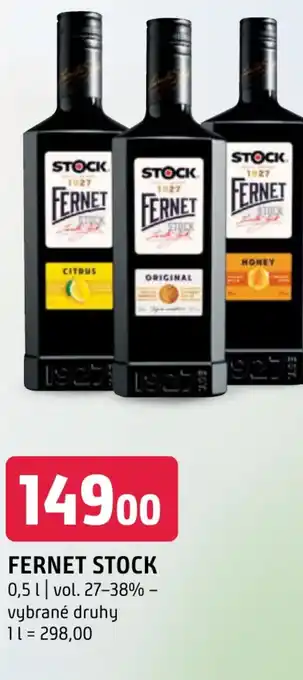 Terno FERNET STOCK 0,5 l. nabídka