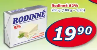 ESO MARKET RODINNÉ 82 % 200 g nabídka