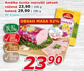 ESO MARKET Amálka šunka nejvyšší jakosti nabídka