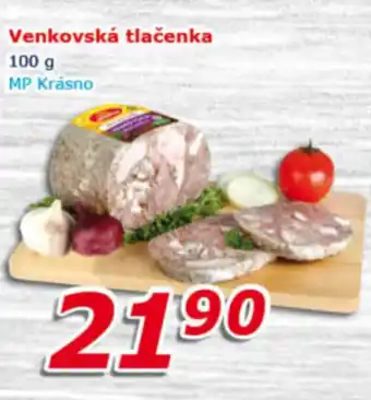 ESO MARKET Venkovská tlačenka 100 g nabídka