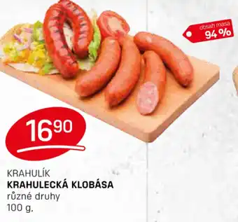Flop KRAHULÍK KRAHULECKÁ KLOBÁSA nabídka