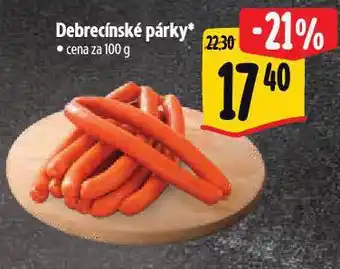 Albert Debrecínské párky nabídka