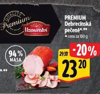 Albert Debrecínská pečeně nabídka