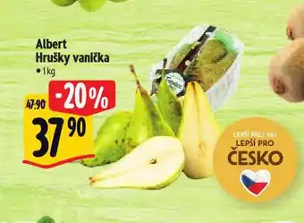 Albert Hrušky vanička nabídka