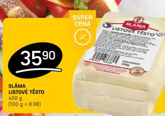 Flop SLÁMA LISTOVÉ TĚSTO nabídka