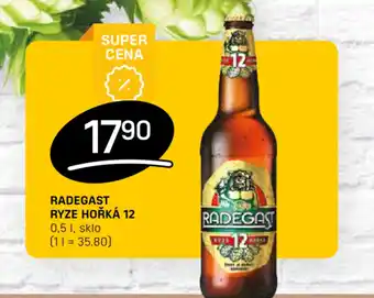 Flop RADEGAST RYZE HOŘKÁ 12 0,5L nabídka