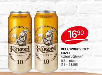 Flop VELKOPOPOVICKÝ KOZEL 0.5L nabídka