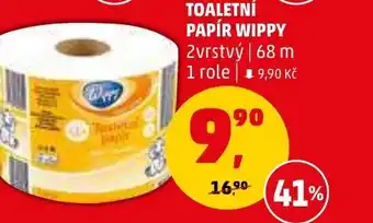 Penny Market TOALETNÍ PAPÍR WIPPY nabídka