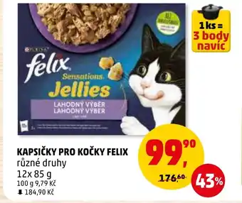 Penny Market KAPSIČKY PRO KOČKY FELIX nabídka