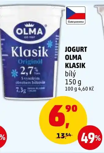 Penny Market JOGURT OLMA KLASIK nabídka