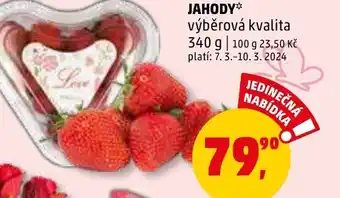 Penny Market JAHODY nabídka