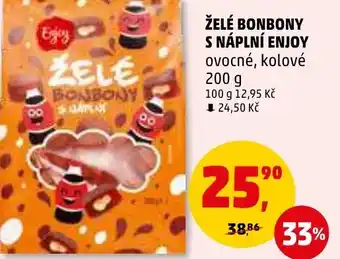 Penny Market ŽELÉ BONBONY S NÁPLNÍ ENJOY nabídka