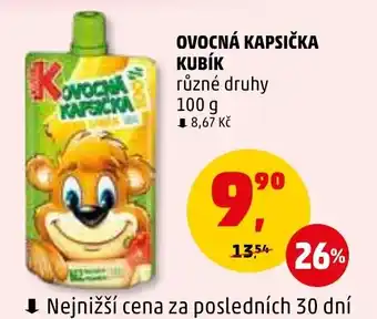 Penny Market OVOCNÁ KAPSIČKA KUBÍK nabídka