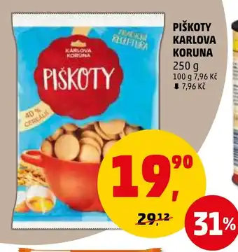 Penny Market PIŠKOTY KARLOVA KORUNA nabídka