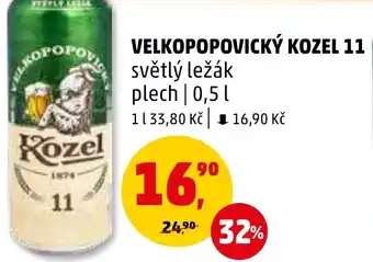 Penny Market VELKOPOPOVICKÝ KOZEL 11 0.5L nabídka
