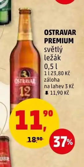 Penny Market OSTRAVAR PREMIUM 0.5L nabídka