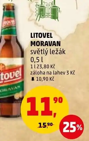 Penny Market LITOVEL MORAVAN 0.5L nabídka