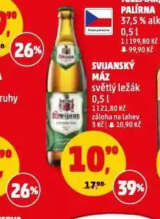 Penny Market Pivo svijanský máz nabídka