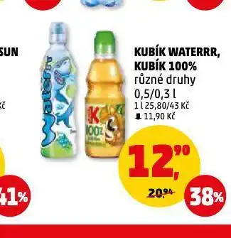 Penny Market Kubík waterrr nabídka
