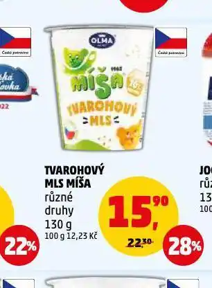 Penny Market Míša tvarohový mls nabídka
