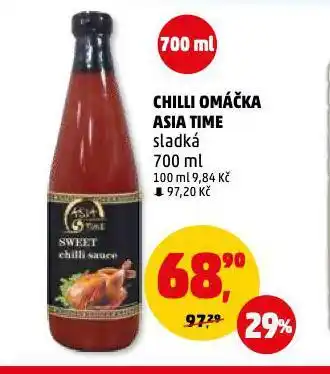 Penny Market Chilli omáčka asia time nabídka