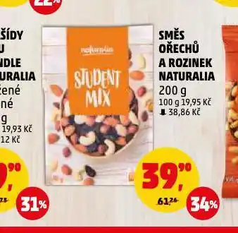 Penny Market Směs ořechů a rozinek nabídka