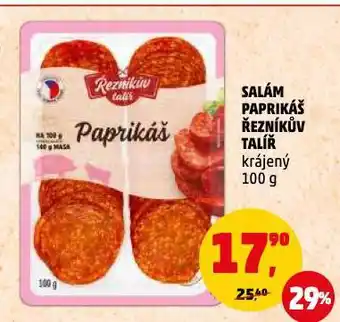 Penny Market Salám paprikáš nabídka